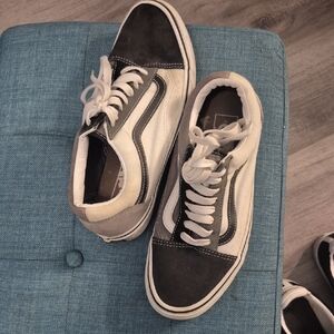 Black and White Sneakers